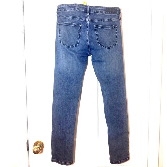 Calvin Klein Jeans Slim Boyfriend, Sz 2, Mid Rise, Med Wash, 5 Pockets, #36543 - Picture 3 of 7